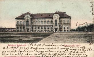 Mohács, Polgári iskola; kiadja Rosenthal Márk és fia