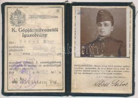 1938-1945. Pécsi Gábor őrvezető "Tűzkereszt", "Erdélyi Emlékérem", "Délvidé...