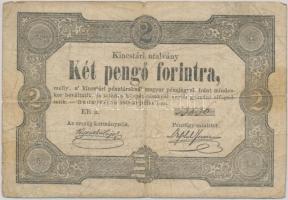 1849. 2Ft "Kincstári utalvány" T:III