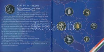 2004. 1Ft-100Ft 8klf db, szettben, benne 50Ft "Magyarország az EU tagja" T:PP Csak 7000db! Adamo FO38.1