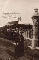 Tihany, Halbik Ciprián apát gyémántmiséje emléklap