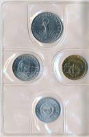 1974. 2f-10Ft 9kklf "Magyar Népköztársaság" forgalmi érméi zöld műbőrtokban T:1
Adamo FO7....