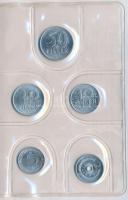 1974. 2f-10Ft 9kklf "Magyar Népköztársaság" forgalmi érméi zöld műbőrtokban T:1
Adamo FO7....