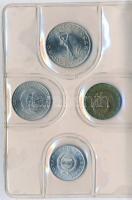 1981. 2f-10Ft 9klf "Magyar Népköztársaság" forgalmi érméi szürkéskék műbőrtokban T:1
Adamo...