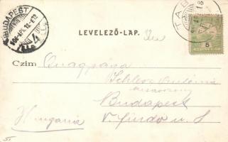 Tab, Főszolgabíróság, evangélikus templom, járásbíróság; Österreicher Mór kiadása