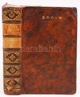 Ungrisches Magazin, oder Beyträge zur Ungrischen Geschichte, Geographie, Naturwissenschaft, und der dahin einschlagenden Litteratur. Erster Band  Pressburg (Pozsony), 1783. Anton Löwe. 488p. Egy színezett rézmatszettel. Kissé sérült egészbőr kötésben / With one colored engraving. In slightly damaged full leather binding