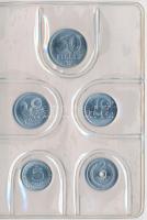 1983. 2f-20Ft 9klf "Magyar Népköztársaság" forgalmi érméi sötétbordó műbőrtokban T:1
Adamo...