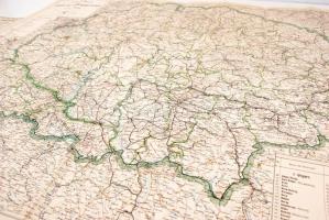 cca 1900 A Magyar Korona országainak általános térképe (General-Karte der Länder der ungarischen Kro...