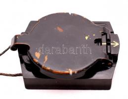 Breithaupt Kassel tükrös iránytű fém fedéllel műanyag tokban /
compass