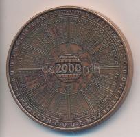 2000. "MÉE - Államalapítás ezredik évfordulója - Szent István" Br emlékérem (42mm) T:1-
Ad...