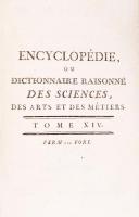Denis Diderot - Jean d' Alembert: Recueil de planches, pour la nouvelle edition ou dictionnaire...