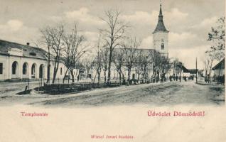 Dömsöd, Templom tér; Wiesel Izrael kiadása