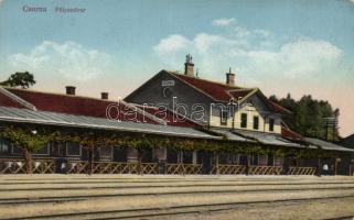 Csorna, Vasútállomás; Martincsevics Károly kiadása