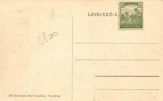 Tiszafüred, zsinagóga belső; Goldstein Adolf kiadása