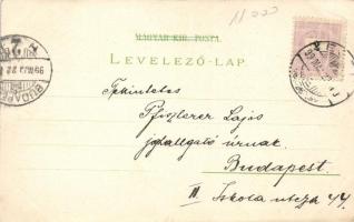 1899 Eger, laktanya, litho (EB)