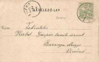 Budapest IV. Újpest, István tér, Kriszt József kereskedése; Schön Bernát kiadása