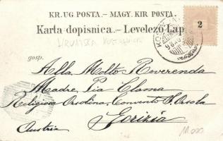 1898 Hrvatska Kostajnica, litho (EK)