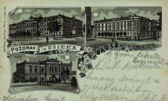 Eszék, Osijek, litho