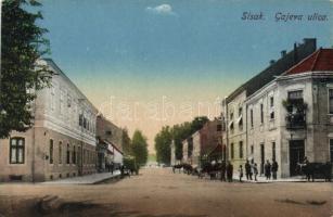 Sisak, Gajeva ulica / street (EK)