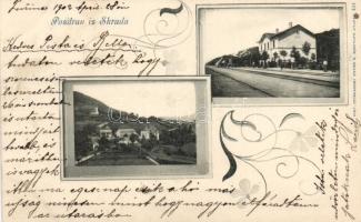 Skrad, railway station, floral