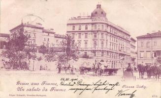 Fiume, Piazza Zichy (b)