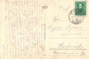 Beregszász, Bankudvar, Bankovy dvur / David Neuwirth's shop, automobile