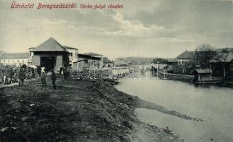 Beregszász, Vérke folyó / riverside