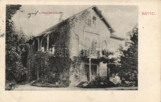 Bátyú, Lónyay-kastély / castle