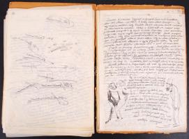 Gogol: Egy őrült emlékiratai Boris László illusztrációival; Bécs, 1922., sorszámozott (50.), aláírt....