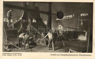 Kapfenberg, Böhler Gussstahlwerk, Dampfhammerwerk Erlachhammer / iron works interior