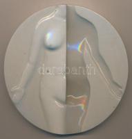 1982. "Bajcsy-Zsilinszky Kórház 50 éves jubileumának emlékére 1932-1982" emlékplakett (12mm) T:2