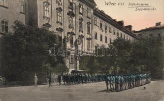 Vienna, Wien VII. Stiftskaserne, Sappeurtrakt / military barracks