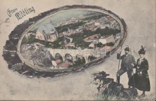 Mödling, alpinist couple