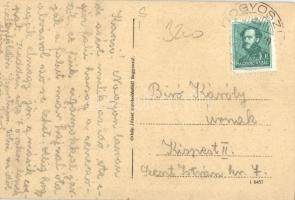 Bogyoszló Római katolikus templom és iskola, plébánia lak; Orbán József kiadása