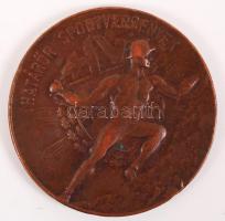 ~1940-1950. "Határőr Sportversenyek / ÁVH Szertorna Csapatverseny I." Br sportérem (47mm) T:2- ph.