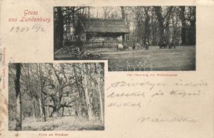 Breclav, Lundenburg, forest; Verlag Hubert Cehák (small tear)