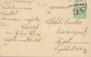 Szabadka, Kossuth utca, Kramer Antal kereskedése / street with shop