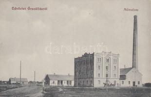 Őrszállás, műmalom; Graf Miksa kiadása / mill