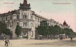 Temesvár Józsefváros, Josefstadt; Délvidéki Kaszinó, Grün Károly kiadása / Casino (EK)