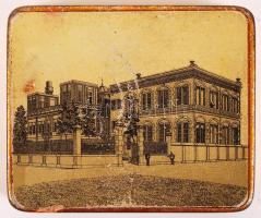 "Sultana" fém cigarettás dobozka, 9x7 cm