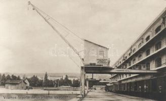Fiume cranes made in the Epp & Fekete machine factory in Budapest