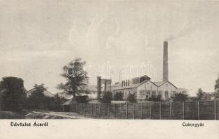 Ács cukorgyár; Klein Ignác kiadása