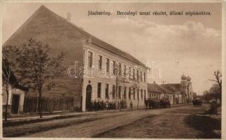 Jászberény Bercsényi utca, zsinagóga, állami népiskola