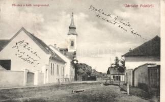 Foktő Fő utca, katolikus templom (EK)