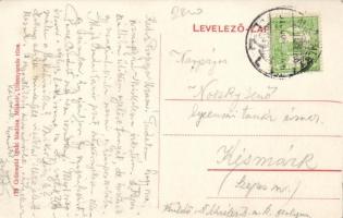 Miskolc Széchenyi utca éjjel, részegek; Grünwald Ignác kiadása