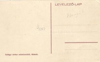 Kálló Heszky Lajos vendéglője, orvosi lak, gyógyszertár, községháza, Római katolikus templom és isko...