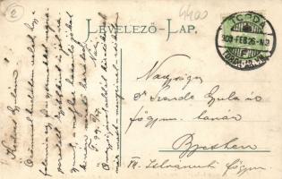 Torda, színház belső, Borza Zsigmond kiadása / theatre interior (fl)