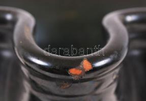 Miksa kerámia tétel, apró lepattanásokkal, jelzés nélkül, összesen: 4 db