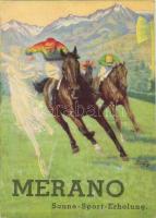 'Merano, Sonne, Sport, Erholung' tourism campaign s: Scarafoni 'deutscher Philatelistentag' So. Stpl