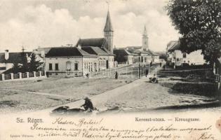 Szászrégen, Kereszt utca / street (EK)